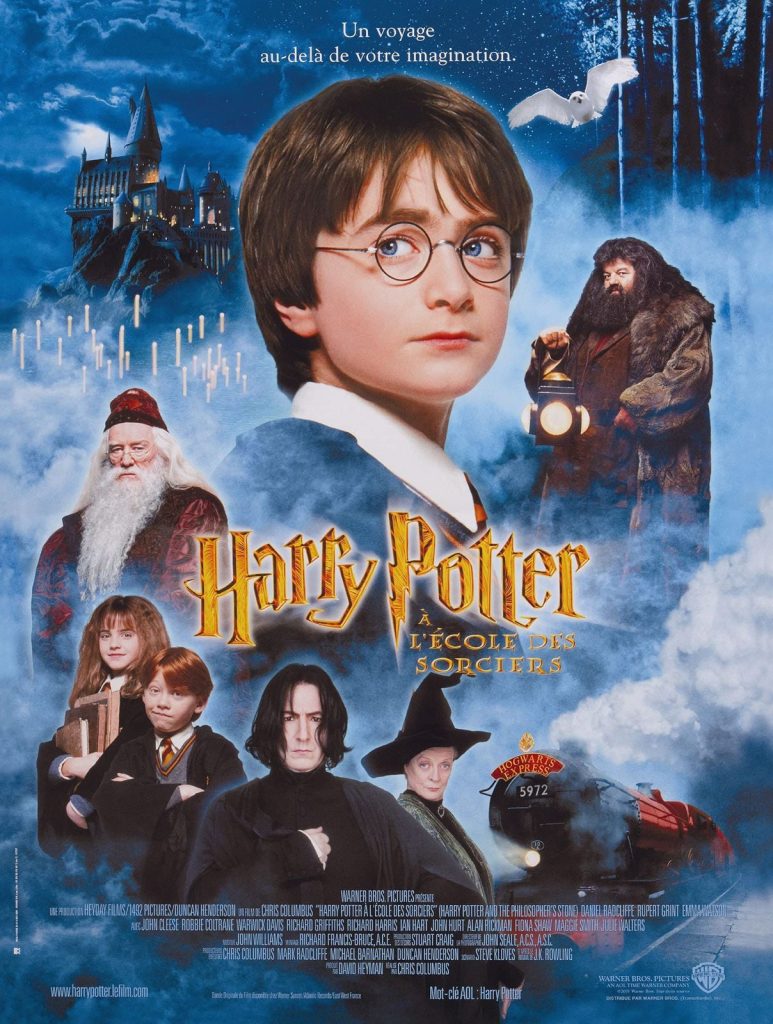 Affiche française — Harry Potter à l’école des sorciers