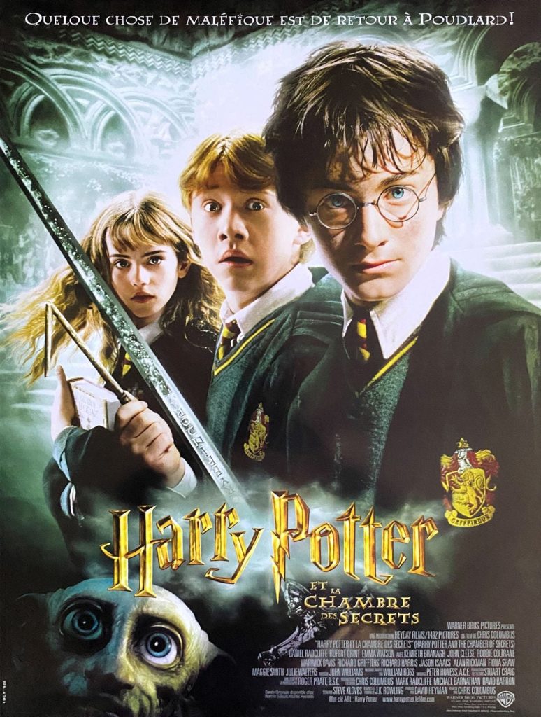 Affiche française — Harry Potter et la Chambre des secrets